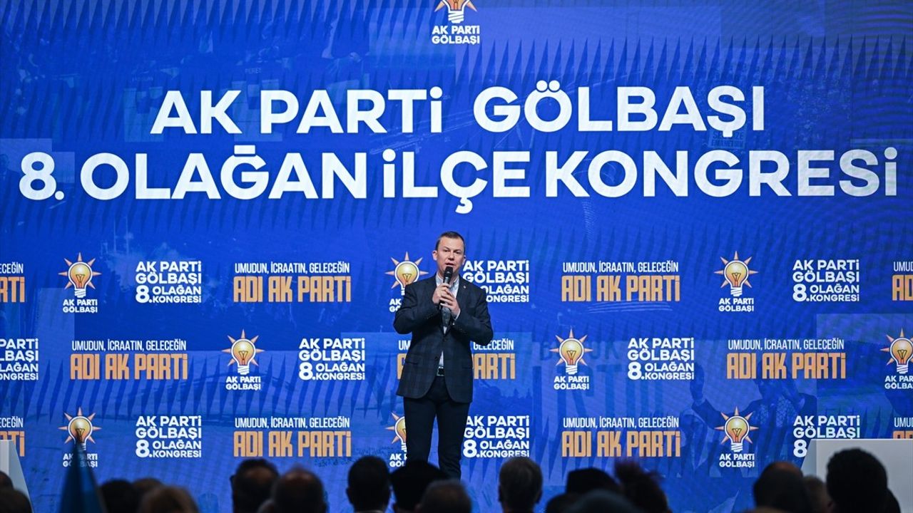 AK Parti Gölbaşı 8. Olağan İlçe Kongresi Gerçekleştirildi