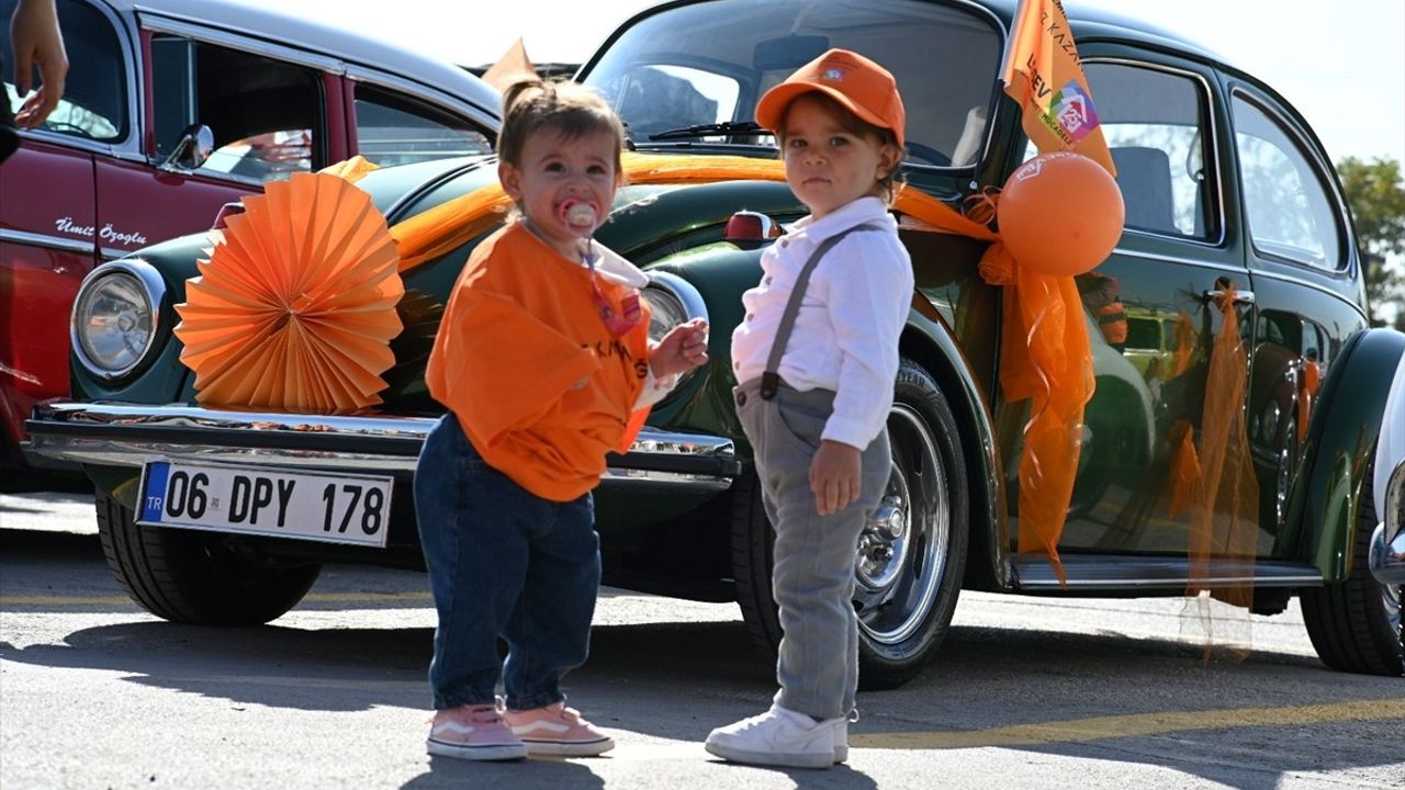 Ankara'da Lösemili Çocuklar İçin Farkındalık Konvoyu Düzenlendi