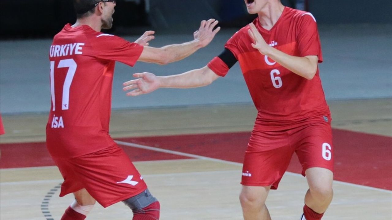 Antalya'da IBSA Avrupa Futsal Şampiyonası Devam Ediyor