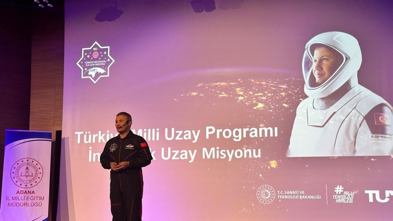 Astronot Alper Gezeravcı, Adana'da Okul Yöneticileri ile Buluştu