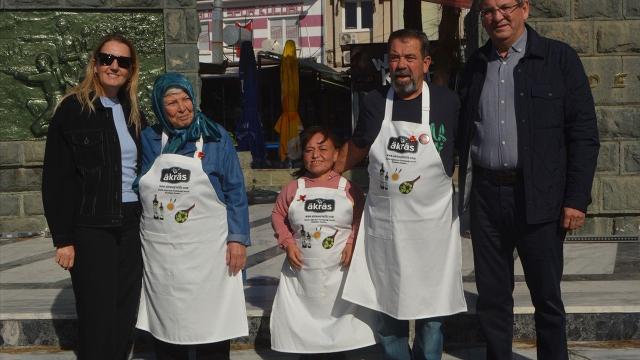 Ayvalık Uluslararası Zeytin Hasat Festivali'nde Yemek Yarışması