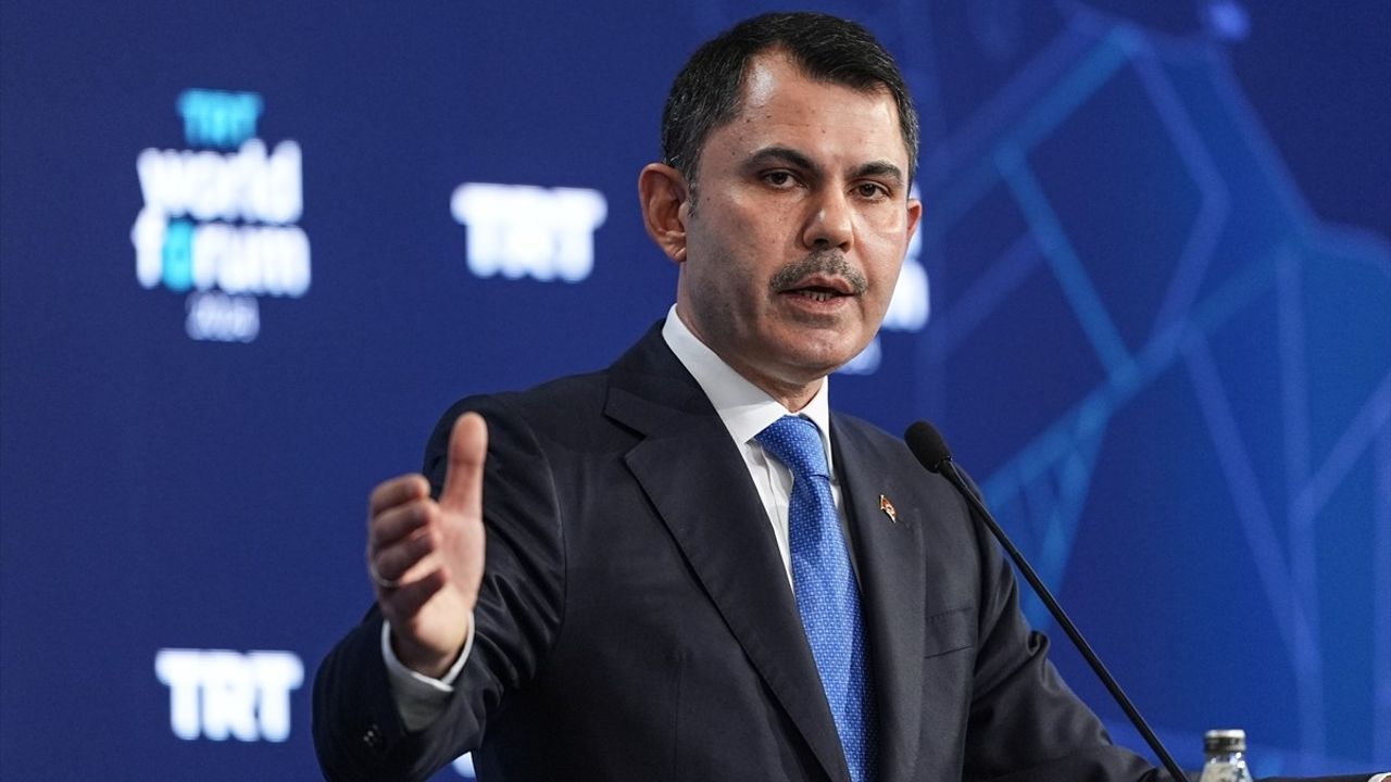 Bakan Murat Kurum TRT World Forum 2024'te İklim Krizine Dikkat Çekti