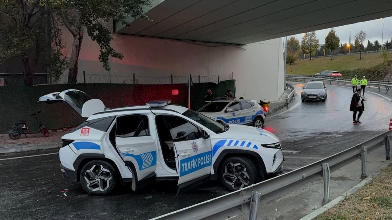 Bakırköy'de Trafik Polisi Şehit Oldu