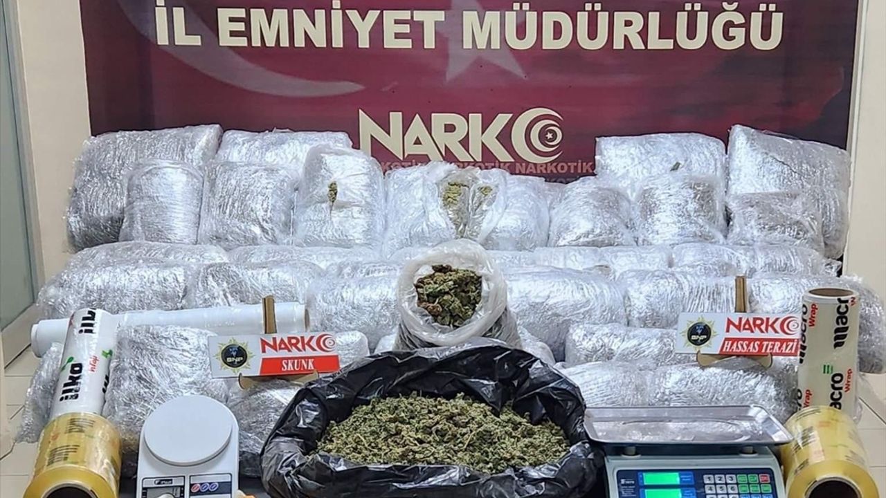 Batman'da Büyük Uyuşturucu Operasyonu: 52 Kilo Skunk Ele Geçirildi