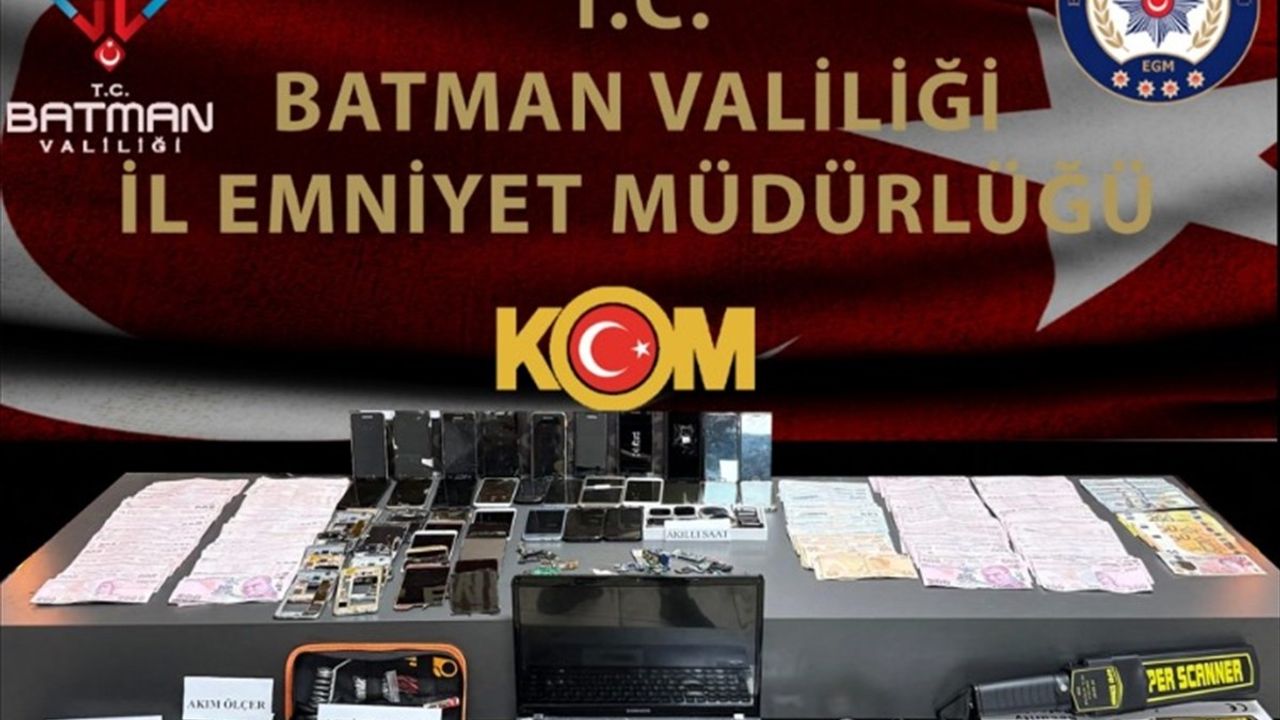 Batman'da Kopya Düzeni Çökertildi: Şüpheli Tutuklandı