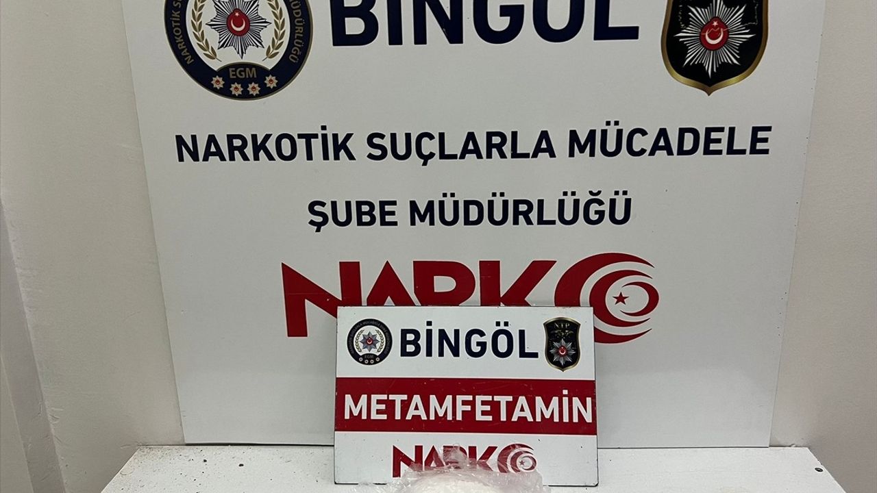 Bingöl'de Uyuşturucu Operasyonu: Bir Şahıs Tutuklandı