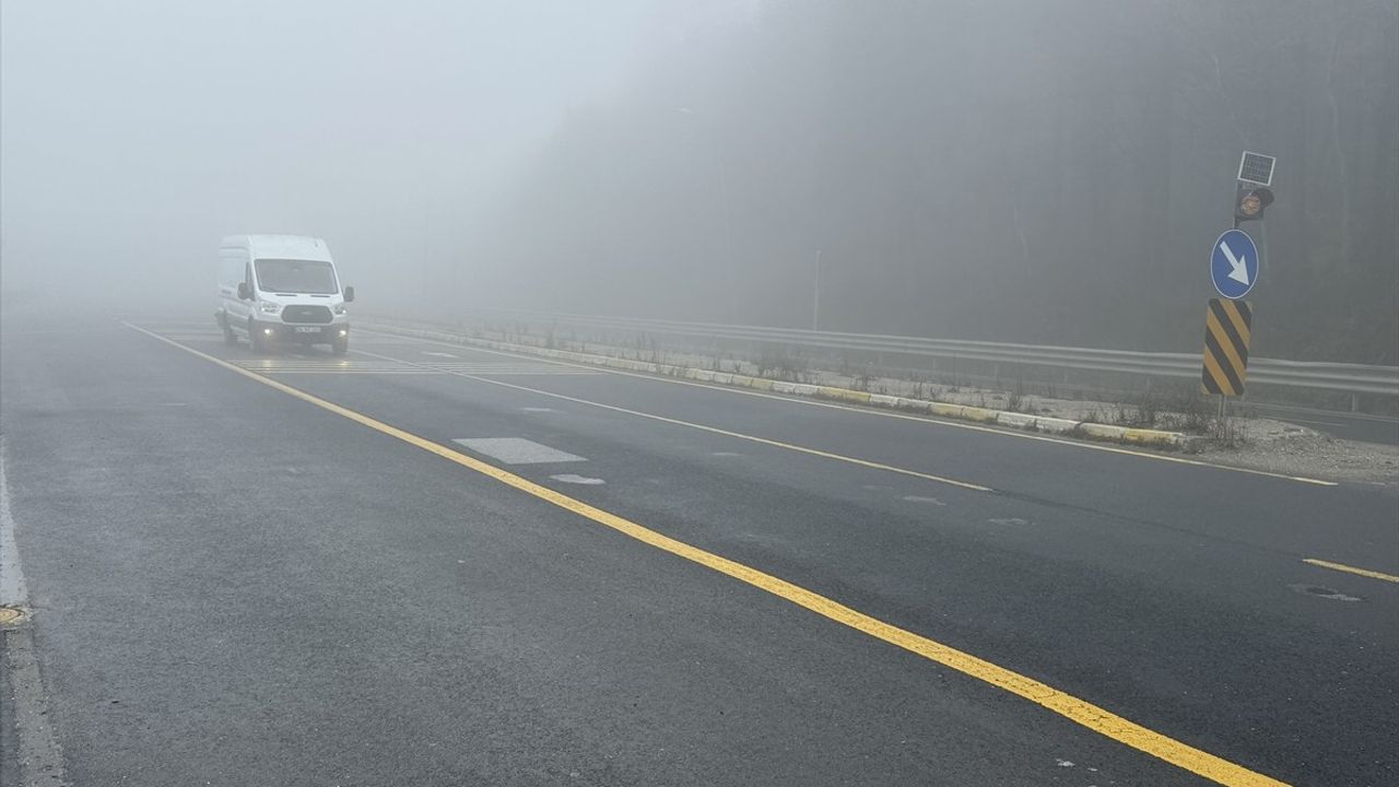 Bolu Dağı'nda Sisin Etkisi Artıyor