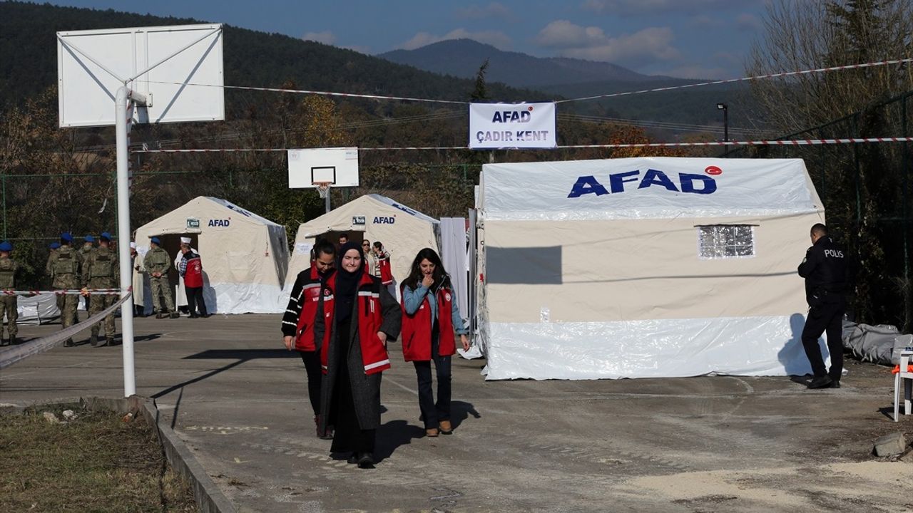 Bolu ve Çevresinde Eş Zamanlı Deprem Tatbikatı Gerçekleştirildi