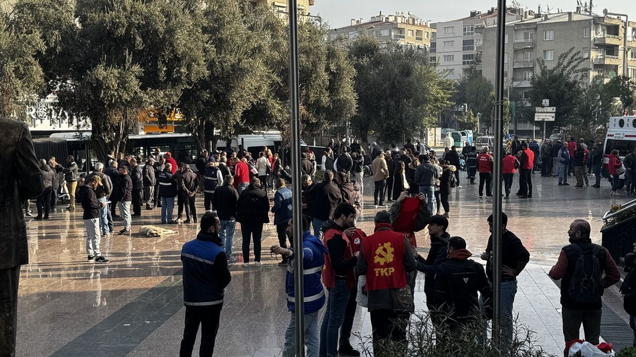 Buca Belediyesi'nde İşçi Grevi Başladı