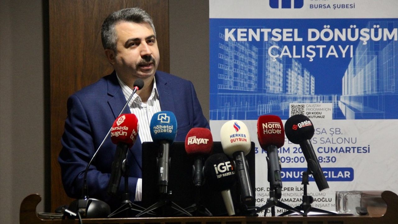 Bursa'da Kentsel Dönüşüm Çalıştayı Gerçekleşti