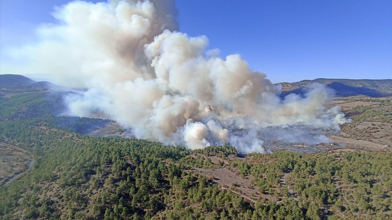 Bursa'da Orman Yangınlarına Müdahale Devam Ediyor