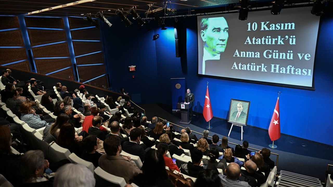 Büyük Önder Atatürk, New York'ta Anıldı