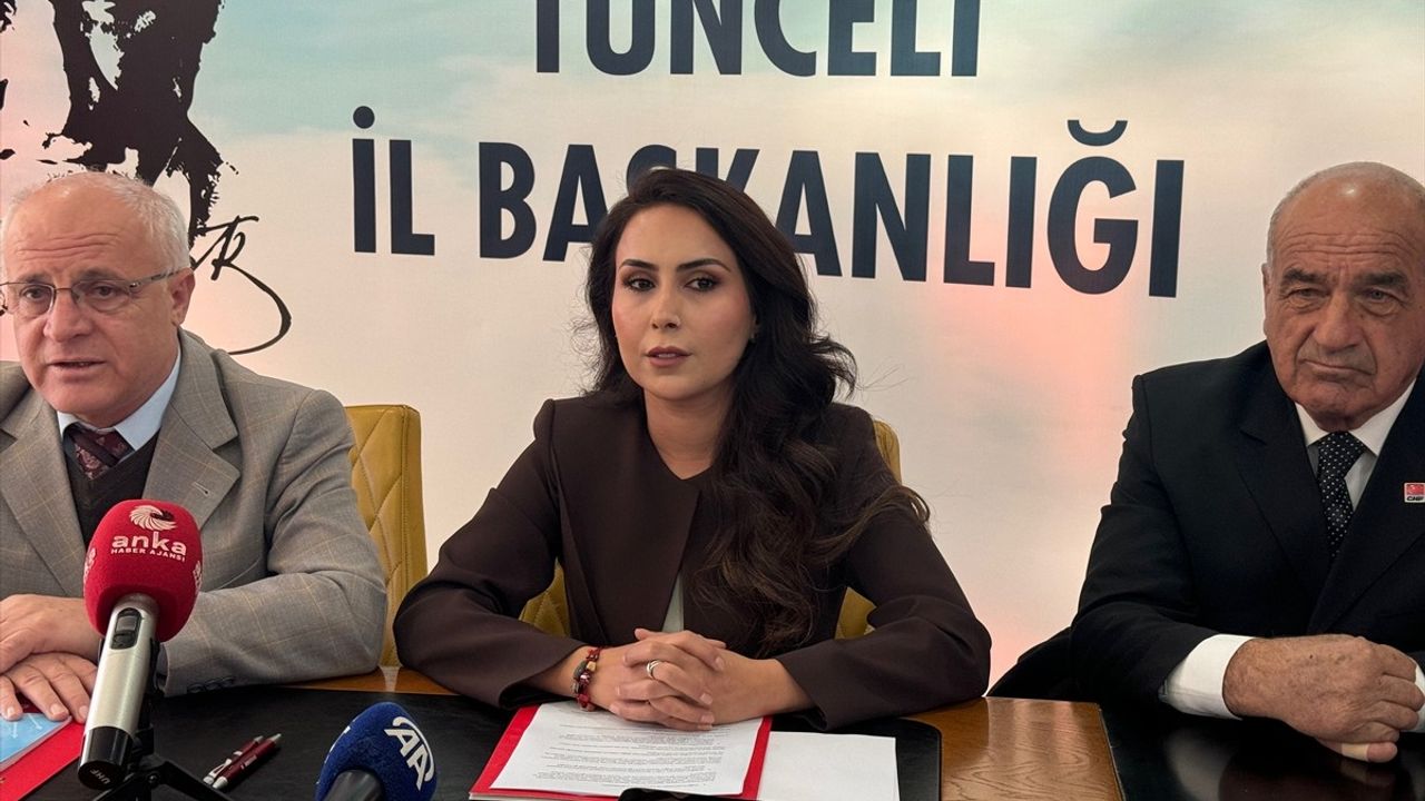 CHP Genel Başkan Yardımcısı Okakın, Tunceli'de Demokrasi Vurgusu Yaptı