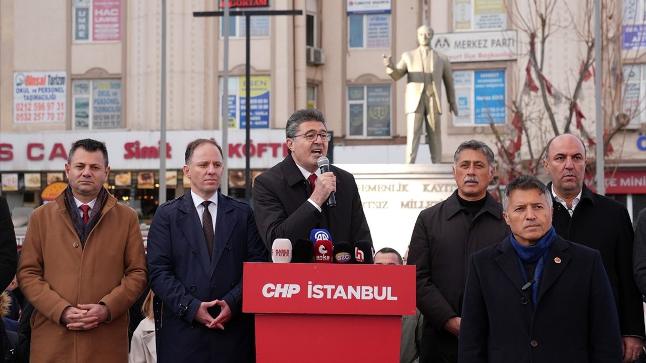 CHP'nin Esenyurt'taki Protesto Eylemi Devam Ediyor