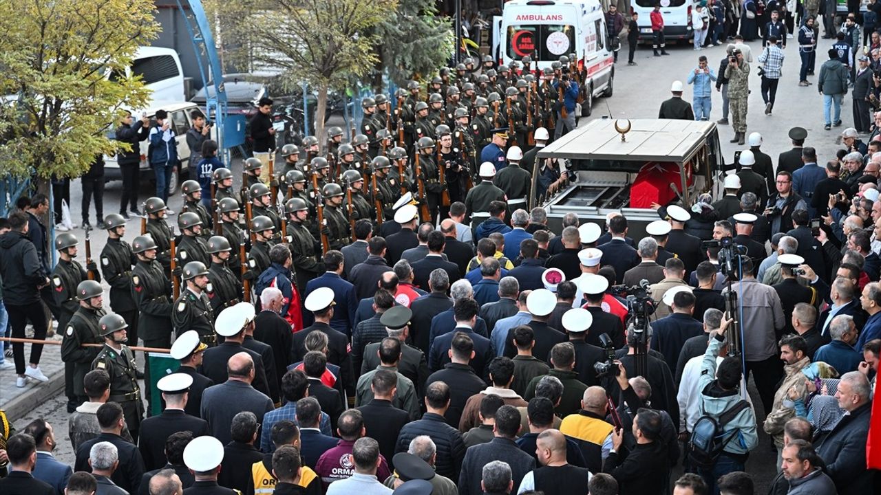 Deniz Teğmen Mustafa Kemal Öz'e Veda Töreni