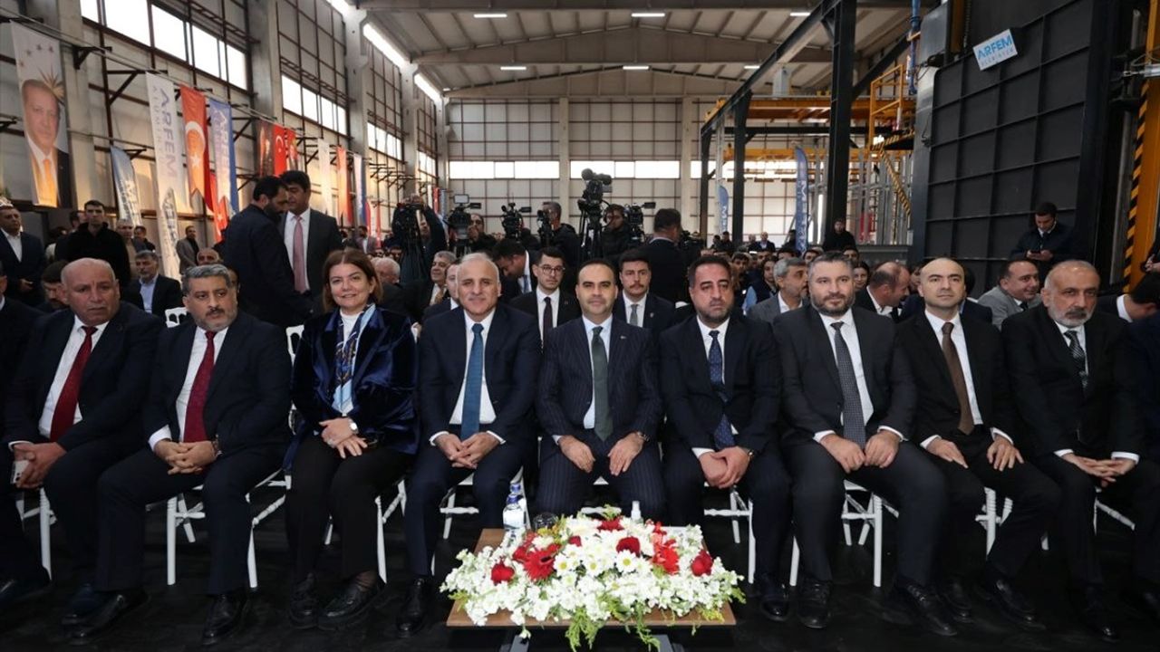 Diyarbakır'da Yeni Ekonomik Yatırım: Arfem Alüminyum Fabrikası Açıldı