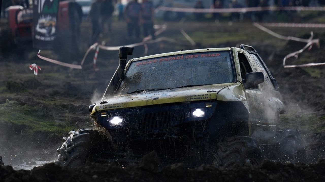 Düzce'de Off-Road Tutkuları Şenlikte Buluştu