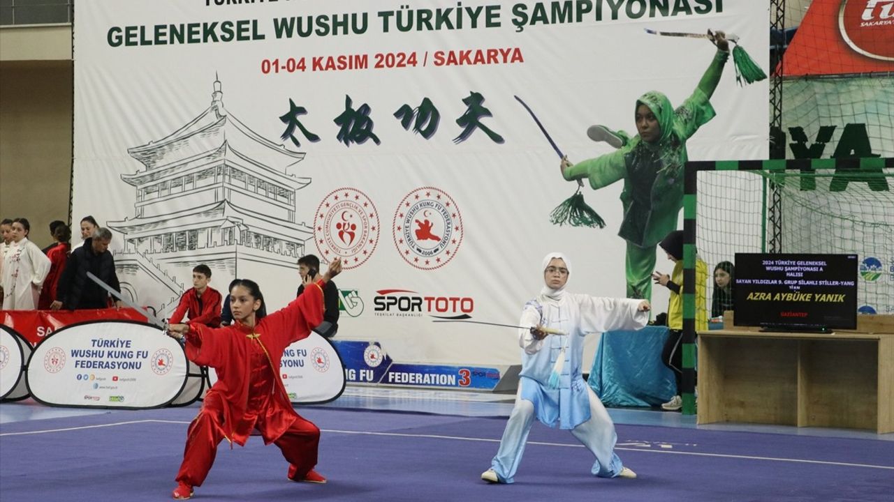 Geleneksel Wushu Türkiye Şampiyonası Sakarya'da Tamamlandı