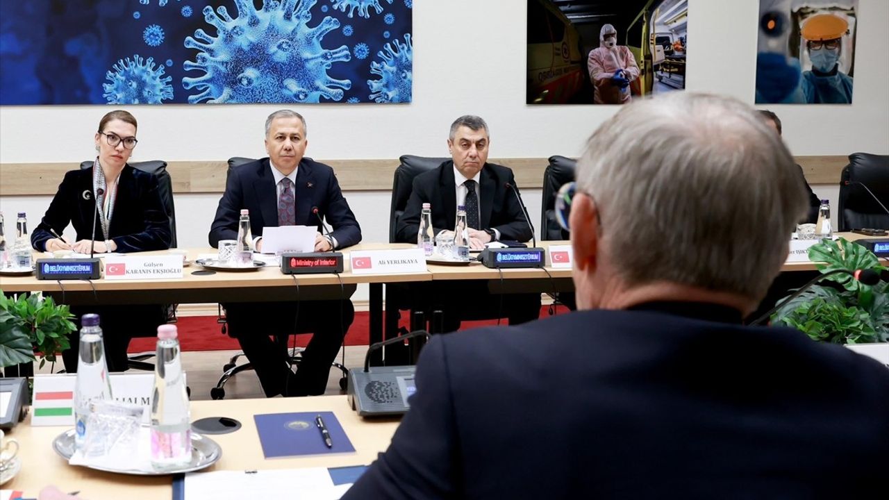 İçişleri Bakanı Yerlikaya ve Macaristanlı Mevkidaşı ile İşbirliği Görüşmeleri