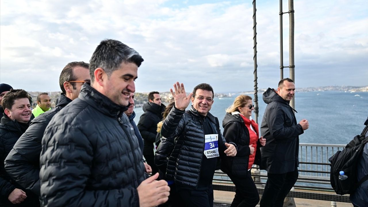 İmamoğlu 46. İstanbul Maratonu'nda