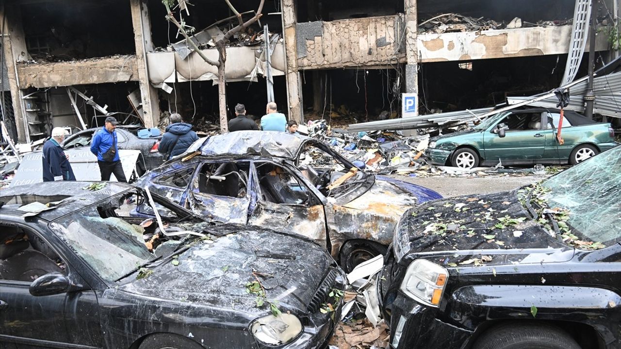 İsrail'in Beyrut'a Düzenlediği Saldırılarda Ölü Sayısı 6'ya Yükseldi