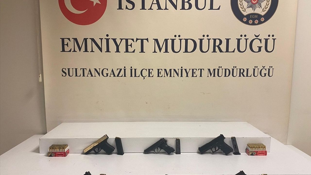 İstanbul'da Ruhsatsız Silah Operasyonu: Bir Şüpheli Tutuklandı