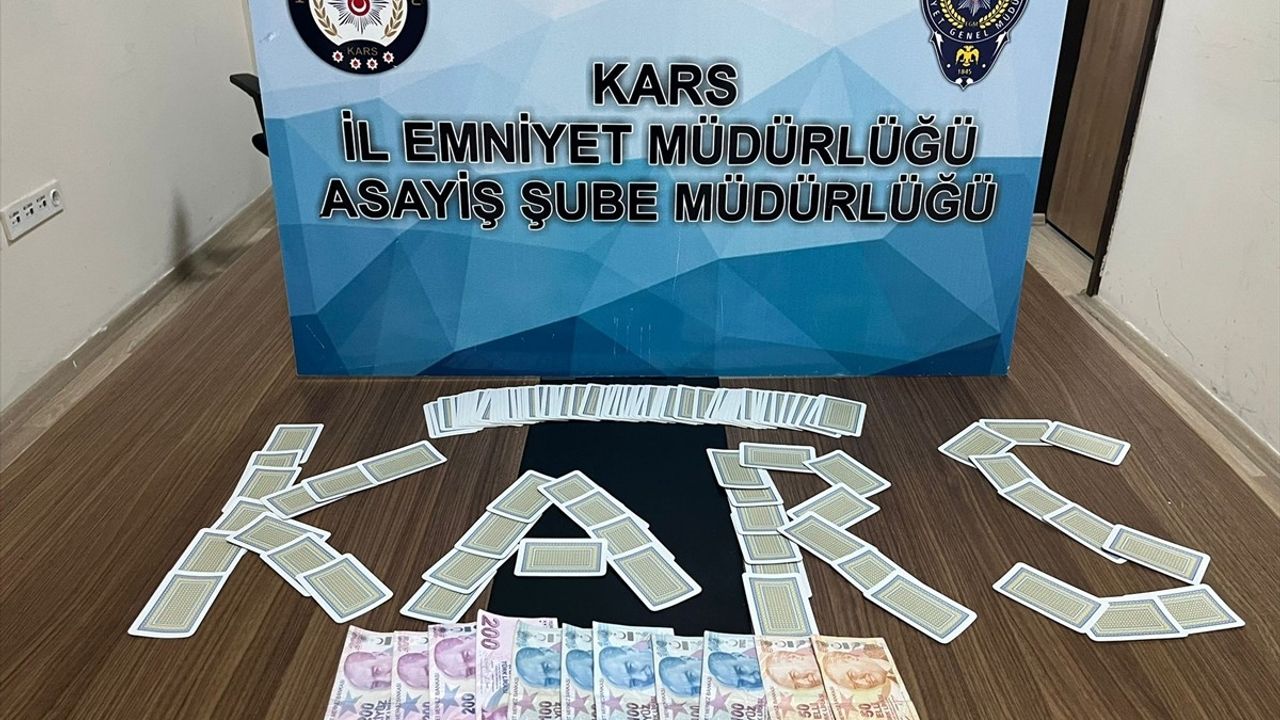 Kars'taki Kumar Operasyonunda 10 Kişiye Cezai İşlem Uygulandı