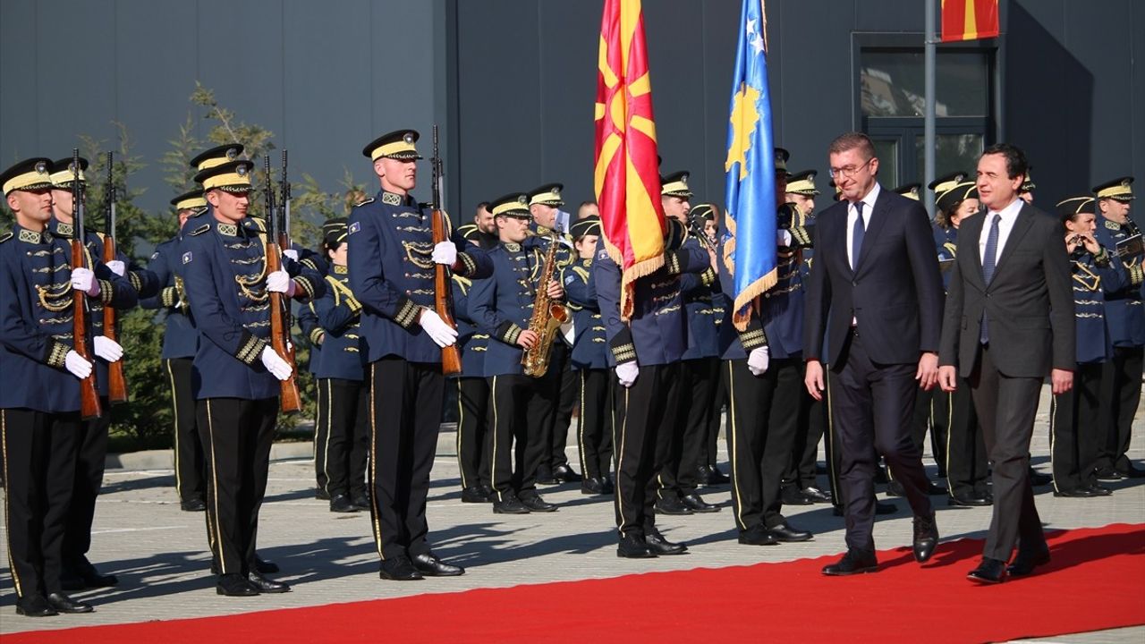 Kosova ve Kuzey Makedonya'dan Ortak Sınır Kapısı Protokolü