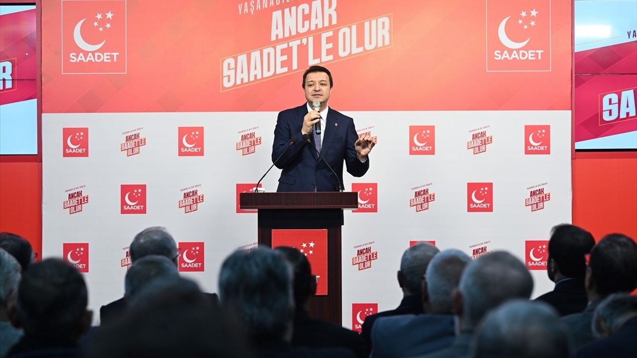 Mahmut Arıkan Saadet Partisi Genel Başkanlığı Görevine Başladı