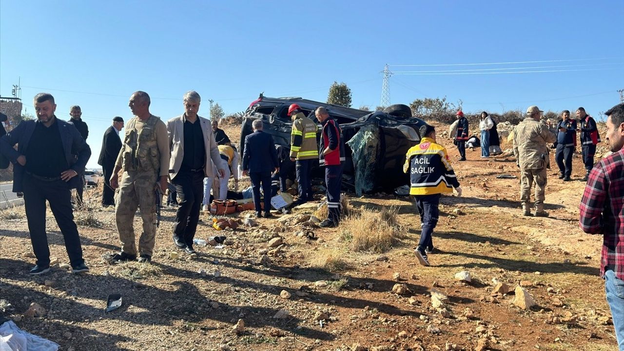 Mardin'de Trafik Kazası: 4 Kayıp, 4 Yaralı