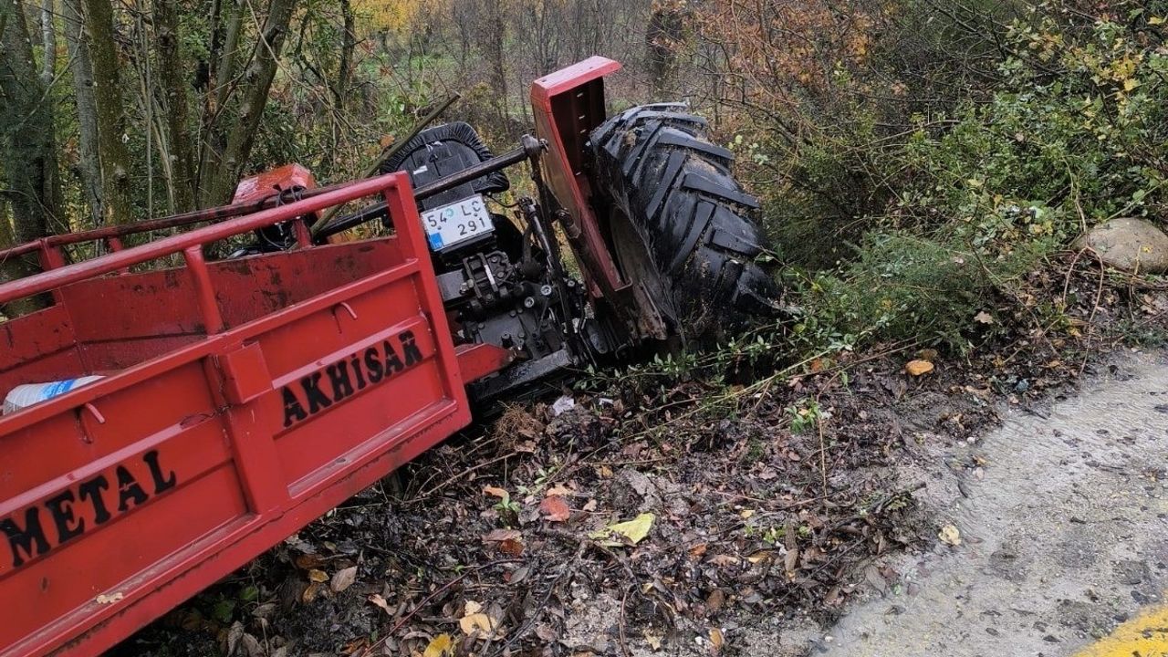 Sakarya'da Traktör Kazası: Bir Ölü, Üç Yaralı