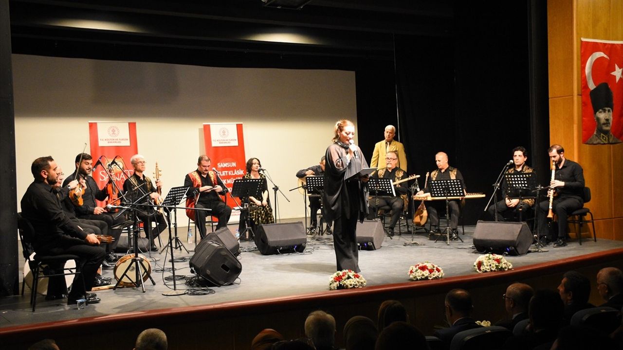 Samsun'da Türk Dünyası Topluluğu Konseri Coşkusu