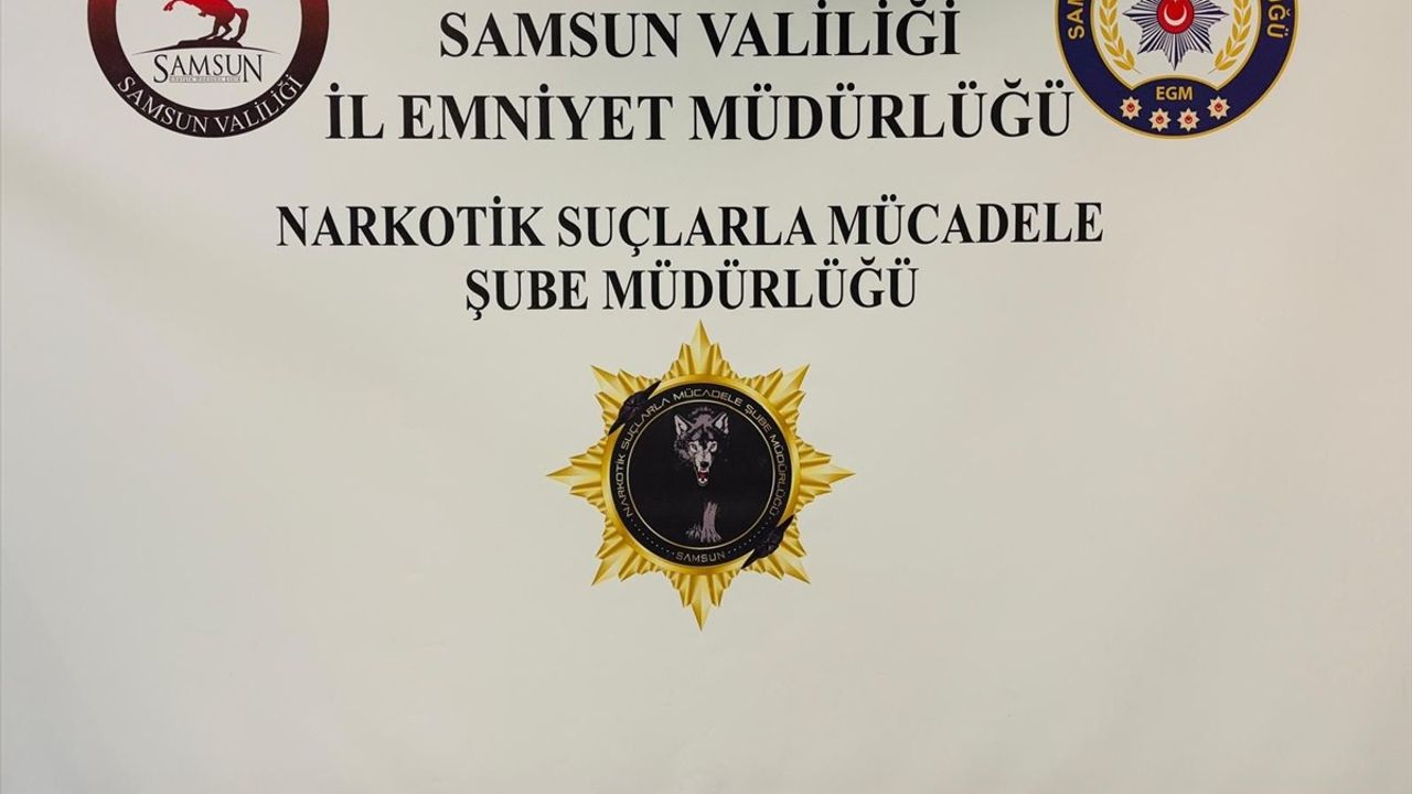 Samsun'da Uyuşturucu Operasyonu: Binlerce Sentetik Ecza Hapı Ele Geçirildi