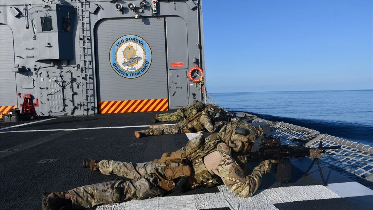 Somali Deniz Görev Grubu Eğitim Faaliyetlerini Tamamladı