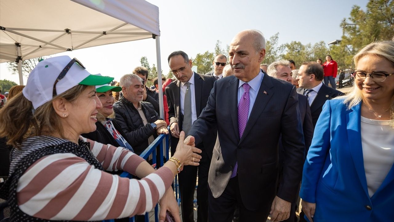 TBMM Başkanı Kurtulmuş İzmir'de Fidan Dikim Törenine Katıldı