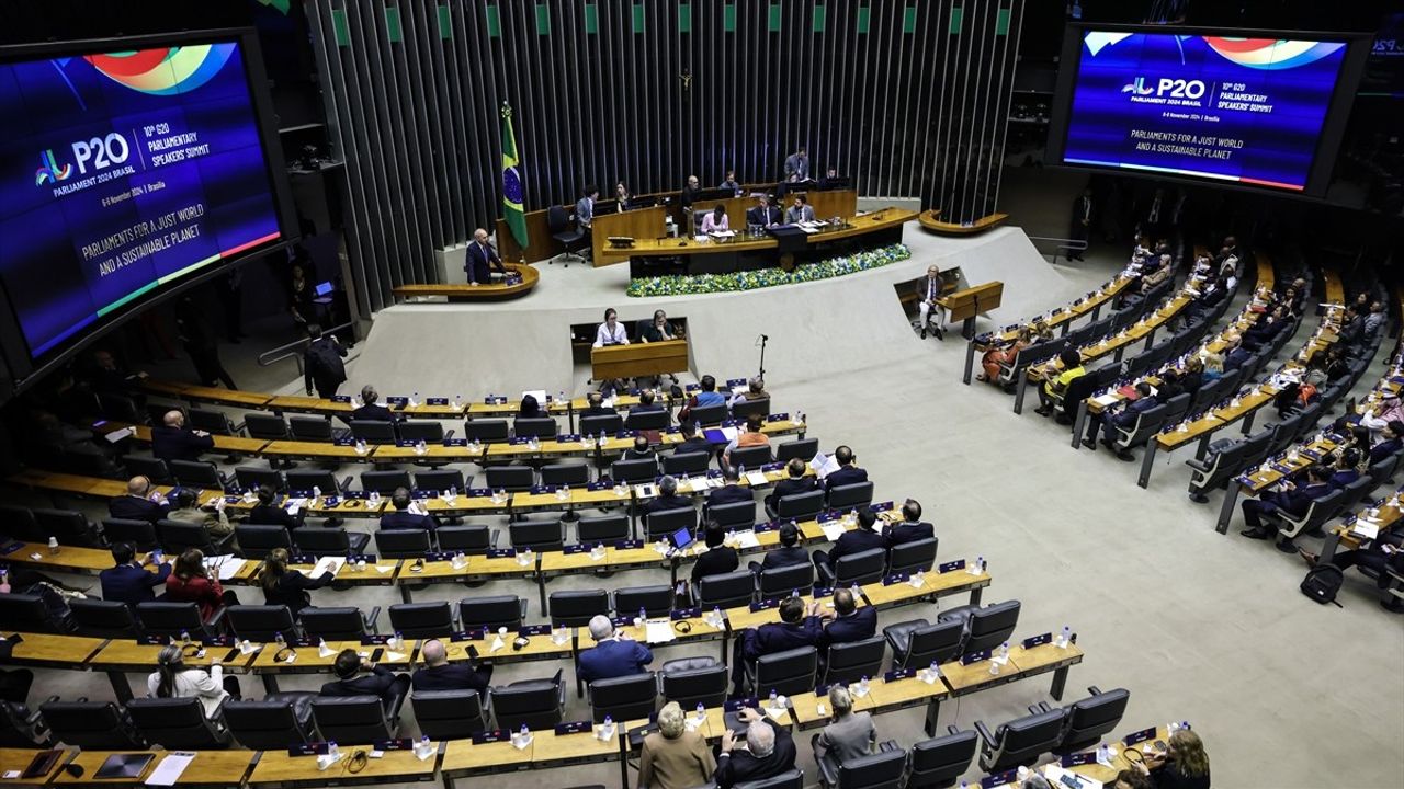 TBMM Başkanı Kurtulmuş P20 Zirvesi'nde Küresel Adalet Vurgusu Yaptı