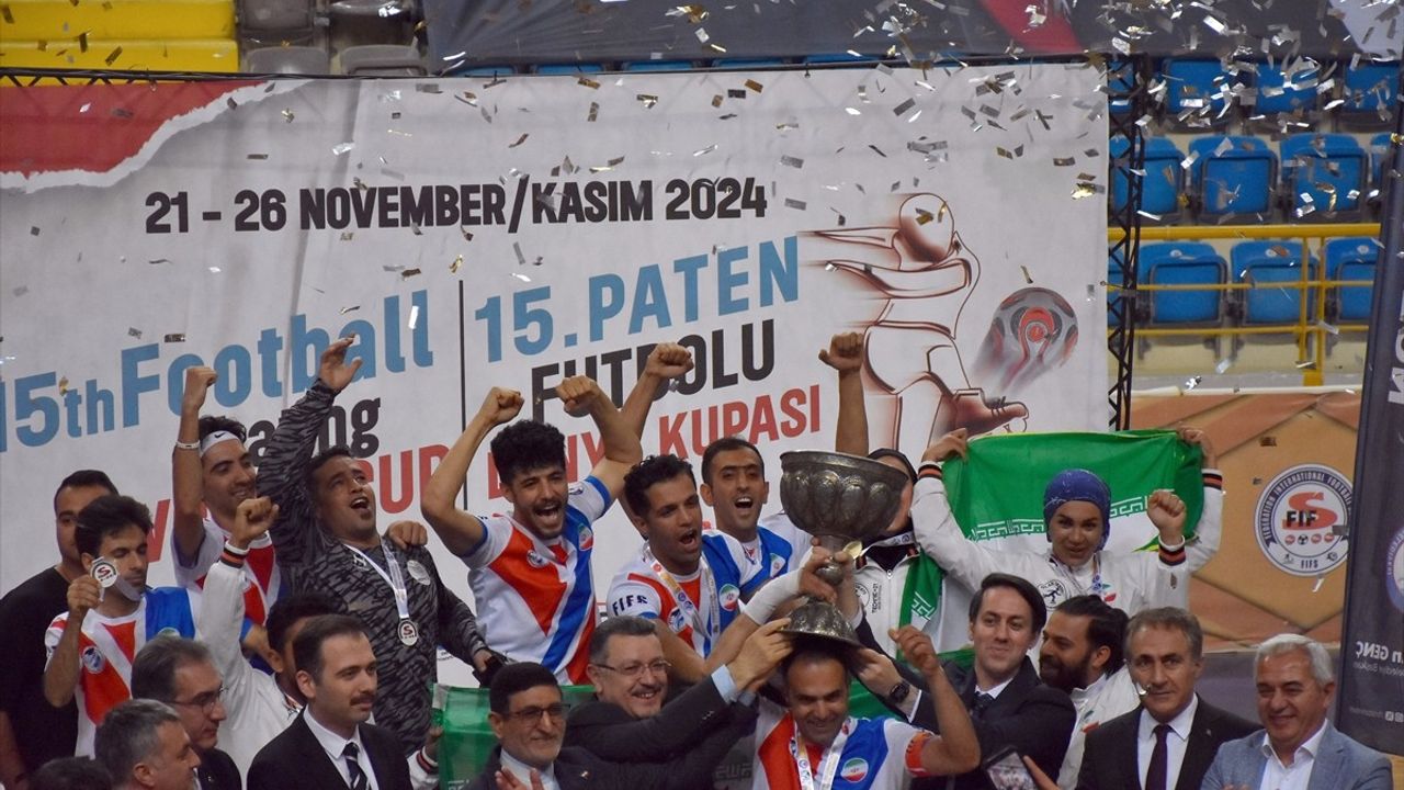 Trabzon'da 15. Paten Futbolu Dünya Kupası Gerçekleşti