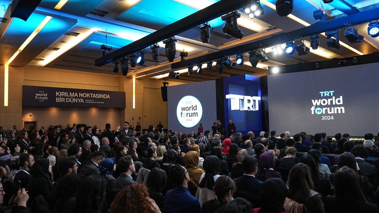 TRT World Forum 2024 İstanbul'da Başladı