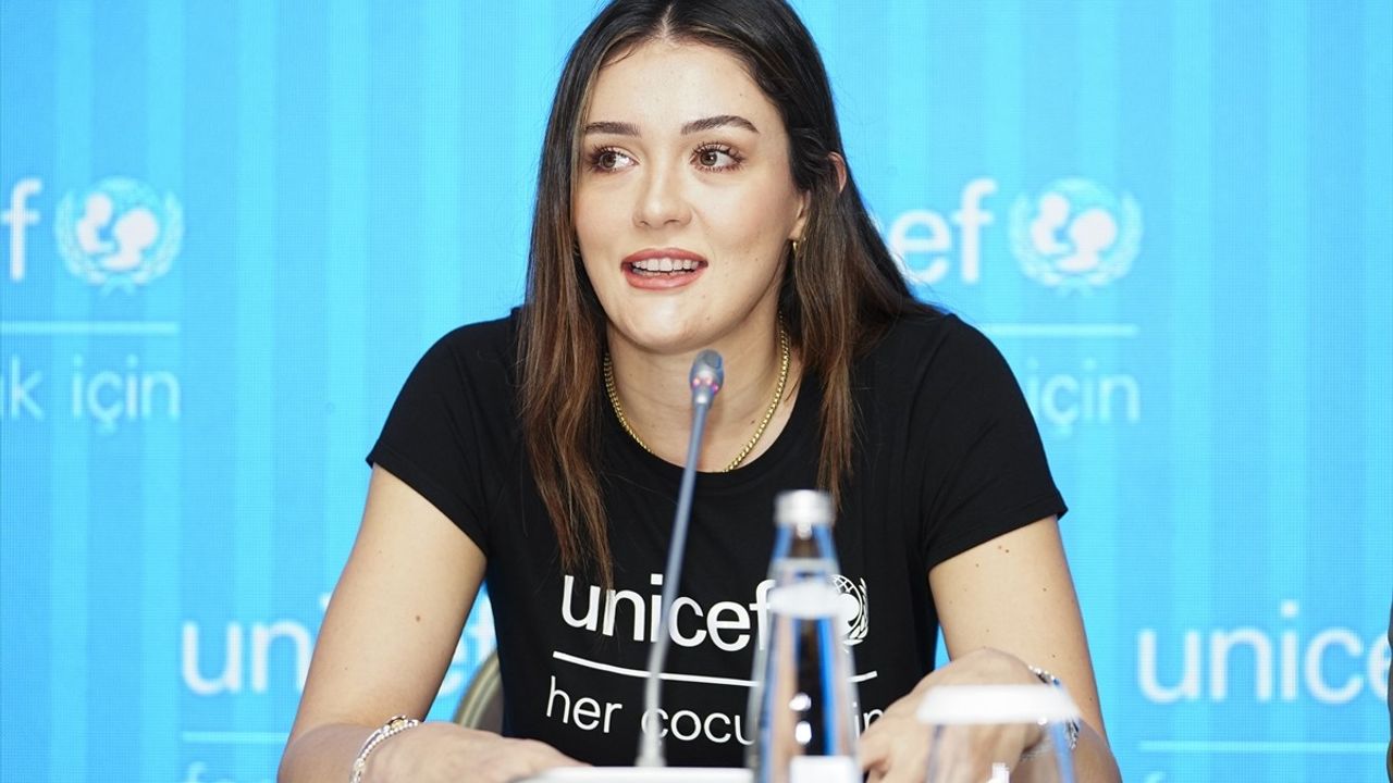 Zehra Güneş UNICEF ile İş Birliği Anlaşması İmzaladı