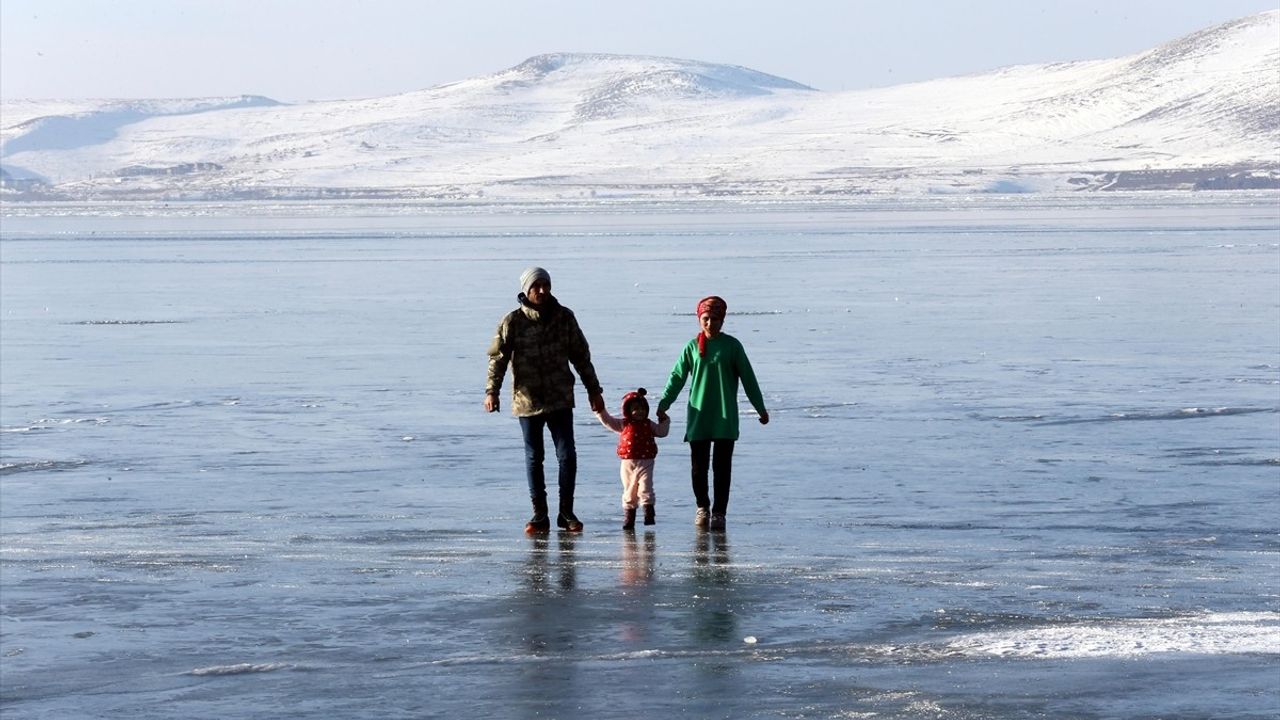 Ağrı, Kars ve Ardahan'da Soğuk Hava Etkisi: Sulak Alanlar Dondu