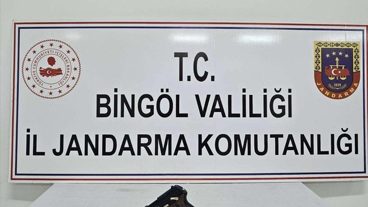 Bingöl'de Uyuşturucu ve Ruhsatsız Tabanca Operasyonu