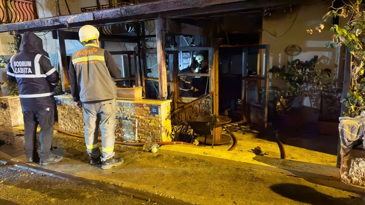 Bodrum'da Otelde Yangın: Ekipler Hızla Müdahale Etti