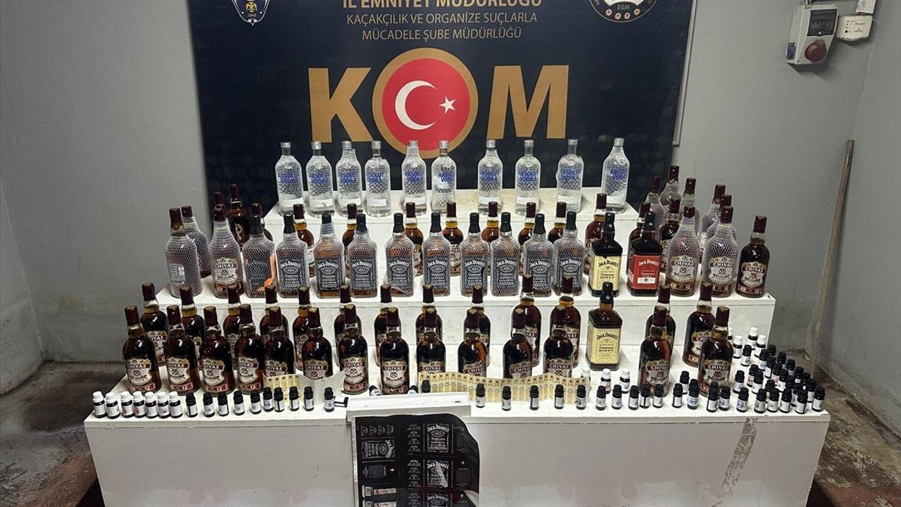 Bursa'da Sahte Alkol Operasyonu: 5 Bin 740 Şişe Ele Geçirildi