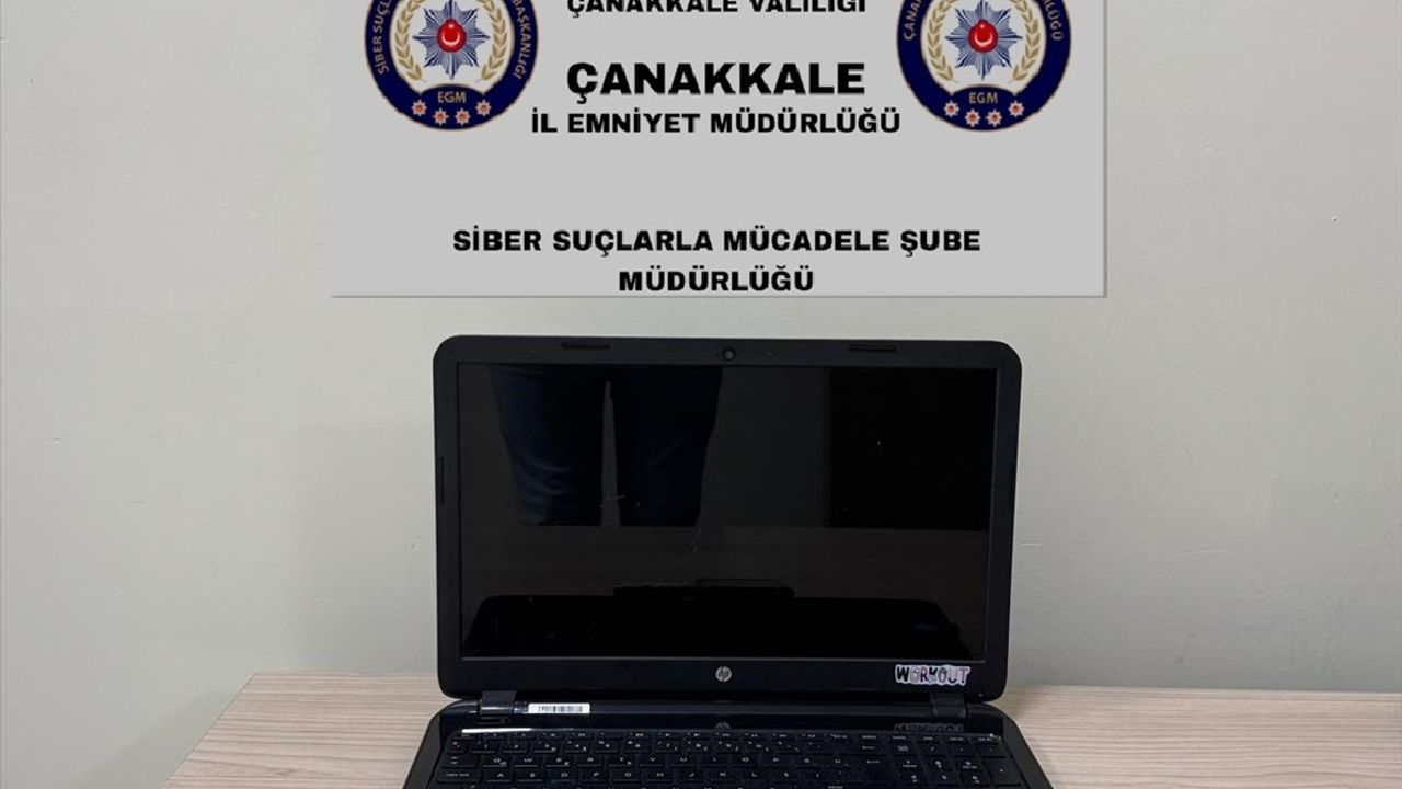 Çanakkale'de Sosyal Medya Dolandırıcılığına 19 Suç Kaydıyla Yakalanan Hükümlü