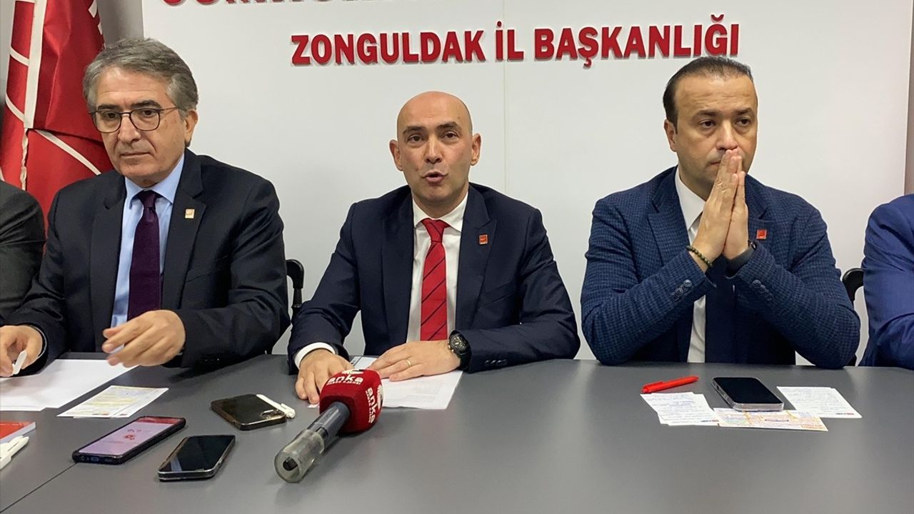 CHP'li Heyet Zonguldak'ta Ekonomi Politikalarını Anlattı