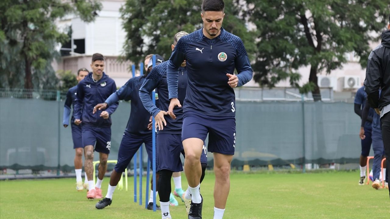 Corendon Alanyaspor, Amed Sportif Faaliyetler Maçı İçin Hazırlıklarını Tamamladı