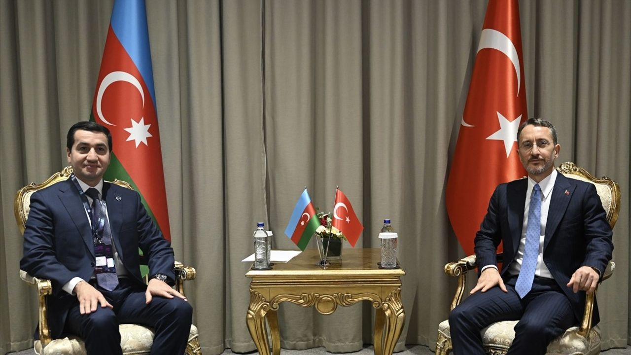 Cumhurbaşkanlığı İletişim Başkanı Altun'dan Stratcom Summit 24'te Önemli İkili Görüşmeler