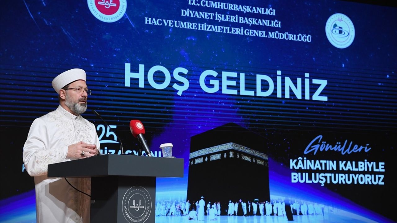 Diyanet İşleri Başkanı Erbaş, 2025 Hac Organizasyonu Eğitim Semineri'nde