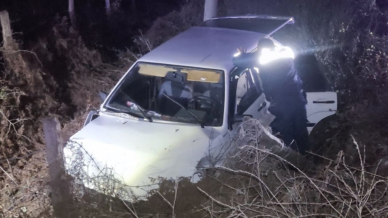 Düzce'de Feci Kaza: Sürücü Ağır Yaralandı