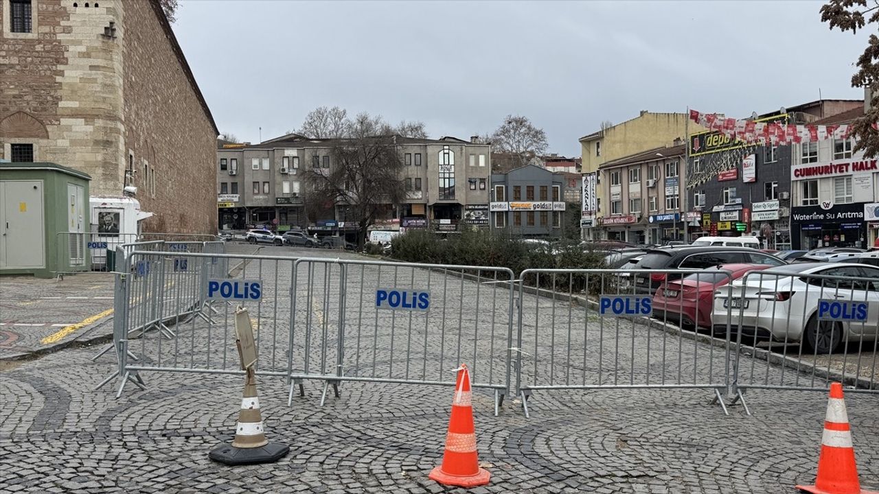 Edirne'de Otopark Alanları Kapatıldı